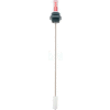 IBC/Tank Overfill Alert Gauge, PVC Bushing, Peek Plastic Rod, HDPE Float, 2" Fitting, 12" Depth