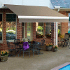 Awntech KWM18-198-TP, Retractable Awning Manual 18'W x 10'D x 10"H Taupe