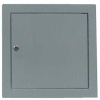 Multi Purpose Metal Access Panel, Key Lock, White, 24"W x 24"H