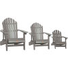 highwood&#174; Folding & Reclining King-Size Adirondack Chair - Coastal Teak