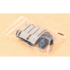 Zip Top Reclosable Parts Bags w/ White Block, 3"W x 4"L 4 Mil Clear, 1000/CASE