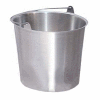 Lakeside® Heavy Duty 13-Quart Stainless Steel Kick Bucket