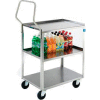 Lakeside® 4444 Handler Stainless Steel Cart 39-1/4 x 23-3/8 x 49-1/4 500 Lb Cap
