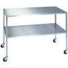 Lakeside® 8356 Stainless Steel Instrument Table with Shelf - 36"L x 20"W x 34"H