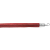 Lavi Industries Foam Core Rope, 6'L Wine Vinyl Rope With Hooks