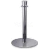 Lavi Industries Regal Series Exhibit Post, 24"H Polished Stainless Steel Finish