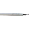 Lavi Industries 5'L Gray Vinyl Rope With Polished S/S Hooks