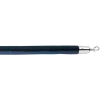 Lavi Industries 6'L Indigo Vinyl Rope With Polished S/S Hooks