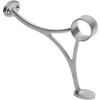 Lavi Industries, Combination Bracket, for 2" Tubing, Satin Stainless Steel