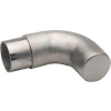 Lavi Industries, Radius Wall Return, for 1.5" Tubing, Satin Stainless Steel