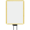 Lavi Industries, Vertical Swivel Sign Frame, 50-1131SV-S/GD, 11" x 14", For 7' Posts, Gold