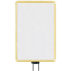 Lavi Industries, Vertical Swivel Sign Frame, 50-1134SV-S/GD, 14" x 22", For 7' Posts, Gold