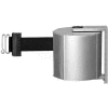 Lavi Industries JetTrac Wall-mount, 65'L Black/S Retractable Belt, S-Hook