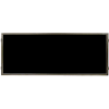 Lavi Industries, Hinged Frame Sign Panel/Barrier, 50-HFP1004/MB/BK, 72" x 30", Matte Black