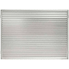 Lavi Industries, Framed Slat Wall Panel, 50-HSW1004/SA, 48" x 36", Satin Aluminum