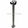 Tensabarrier Fixed Railing System 3 Way Post Polished Chrome