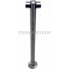 Tensabarrier Fixed Railing System Polished Chrome Single Line Adapta-Rail Center Post