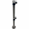 Tensabarrier Fixed Railing System Polished Chrome Dual Line Adapta-Rail Corner Post