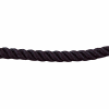 Tensator Twisted Rope Black 1' No Ends