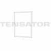 Tensator Sign Frame Post Rope 7X11" Polished Chrome