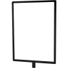 Tensator Sign Frame Post Rope 7X11" Satin Black