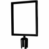 Tensabarrier Sign Frame Post Stanchion 11X14" Black