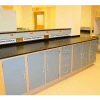 Lab Design Workbench 196"W X 30"D X 3'-3/4"H, Stone Gray