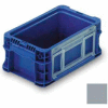 ORBIS Stakpak NSO1207-5 Modular Straight Wall Container, 12"L x 7-13/32"W x 5"H, Gray