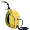 Lind Equipment LE9050143S1 50Ft 14/3 SJOW Cable Cord Reel W/ 15A Single Outlet