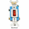 Leviton 1201-Plr Neutral Single-Pole Ac Quiet Switch, Self Grounding, Red - Min Qty 14