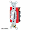 Leviton 1223-Lhc 20a, 120v, Illuminated Off 3-Way Ac Quiet Switch, Clear - Min Qty 7