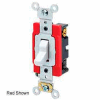Leviton 1223-Lhi 20a, 120v, Illuminated Off 3-Way Ac Quiet Switch, Ivory - Min Qty 7