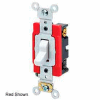 Leviton 1224-2t 20a, 120/277v, 4-Way Ac Quiet Switch, Light Almond - Min Qty 6