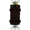 Leviton 16262-Ige 15a, 125v, Decora Plus Duplex Receptacle, Hospital Grade, Black - Min Qty 13