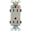 Leviton 16262-Igg 15a, 125v, Decora Plus Duplex Receptacle, Hospital Grade, Gray - Min Qty 13