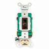 Leviton 3032-2l Double-Pole Ac Quiet Switch, Brown - Min Qty 8