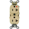 Leviton 5362-Igi 20a, 125v, Duplex Receptacle, Isolated Ground, Ivory - Min Qty 24