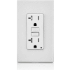 Leviton GFTR2-W SmartlockPro Self-Test GFCI Receptacle, Tamper Resistant, 20A, White