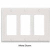 Leviton 80411-NT 3-Gang Decora/GFCI Device Decora, Light Almond