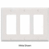 Leviton 80411 3-Gang Decora/GFCI Device Decora, Standard, Thermoset, Brown