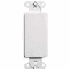 Leviton 80414-2W QuickPort Decora Multimedia Blank Insert - Pkg Qty 5