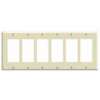 Leviton 80436-I 6-Gang Decora/Gfci Device Decora, Standard, Thermoset, Ivory - Pkg Qty 10