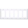Leviton 80436-W 6-Gang Decora/Gfci Device Decora, Standard, Thermoset, White - Min Qty 15