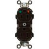 Leviton 8200-Igb 15a, 125v, Narrow Body Duplex Receptacle, Blue - Min Qty 10