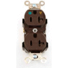 Leviton 8300-Igb Duplex Receptacle, Straight Blade, Isolated Ground, Brown