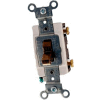 Leviton CS115-2 15 Amp, 120/277 Volt, Single-Pole, Grounding, Side Wired, Brown - Pkg Qty 10