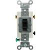 Leviton CS320-2E 20A, 120/277V, 3-Way, Heavy Duty Specification Grade, Blk