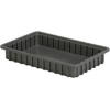 LEWISBins Divider Box DC2025 16-1/2" x 10-7/8" x 2-1/2", Gray - Pkg Qty 12