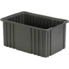 LEWISBins Divider Box NDC2080 16-1/2" x 10-7/8" x 8", Gray - Pkg Qty 6