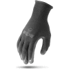 Lift Safety Crinkle Latex Palm Coated Glove, Gray, Medium, 12 Pairs/Pkg, G15PCL-KM